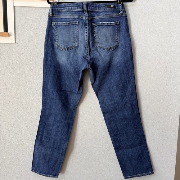 Kut from the Kloth High Rise Cathrine Fab Ab Boyfriend Denim Jeans - Picture 10 of 16